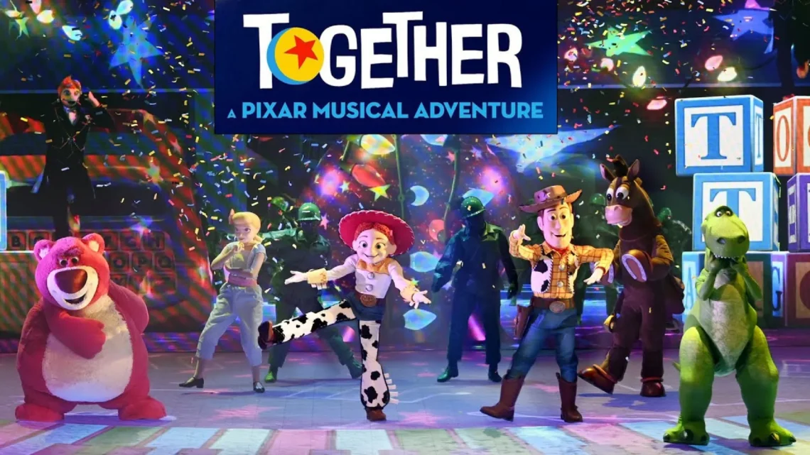 Диснейленд Париж ВМЕСТЕ: музыкальное приключение Pixar • TOGETHER: a Pixar Musical Adventure в Диснейленд Париж.