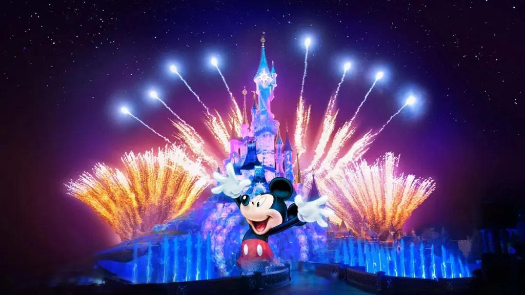 Вступление - Микки Маус в роли ведущего Диснейленд Париж шоу Disney Illuminations Вступление - Микки Маус в роли ведущего