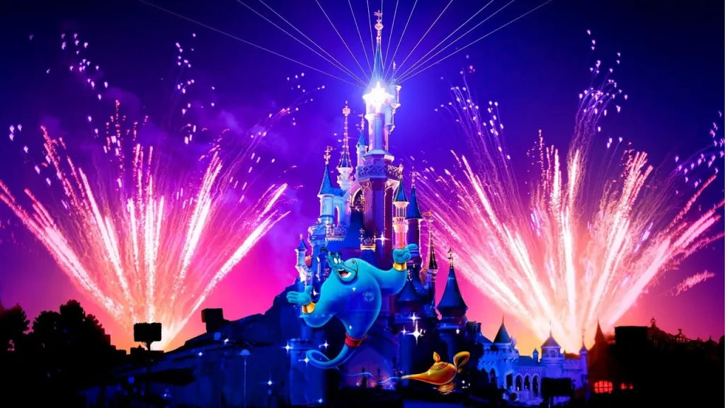Возвращение ночного шоу Disney Dreams Диснейленд Париж 30-летие парижского Диснейленда Возвращение ночного шоу Disney Dreams