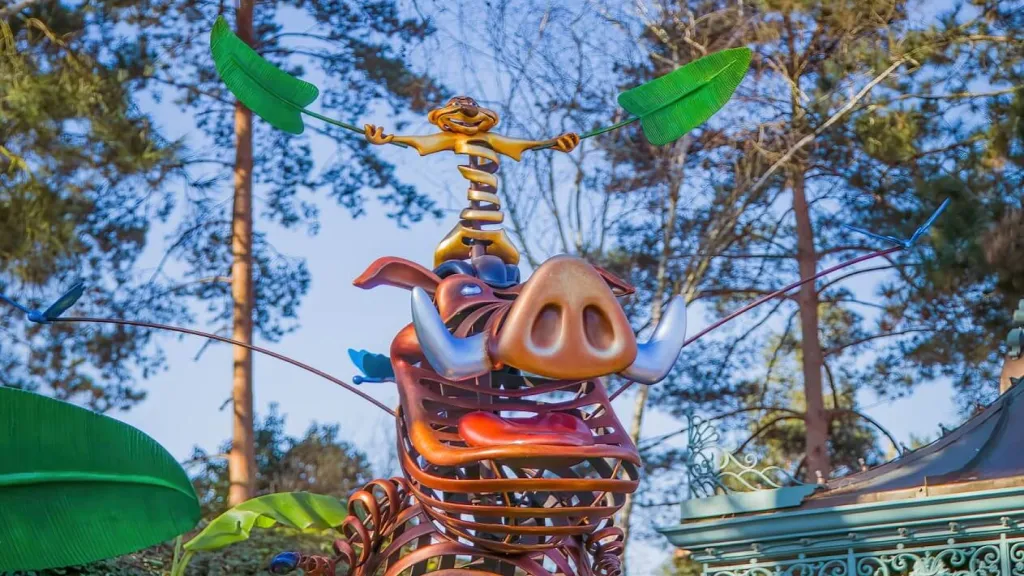Pumba & Timon (Тимон и Пумба) из Король Лев Диснейленд Париж Аттракцион Gardens of Wonder Pumba & Timon (Тимон и Пумба) из Король Лев