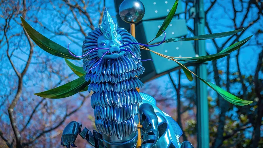 Sisu (Сису) из Райя и последний дракон Диснейленд Париж Аттракцион Gardens of Wonder Sisu (Сису) из Райя и последний дракон