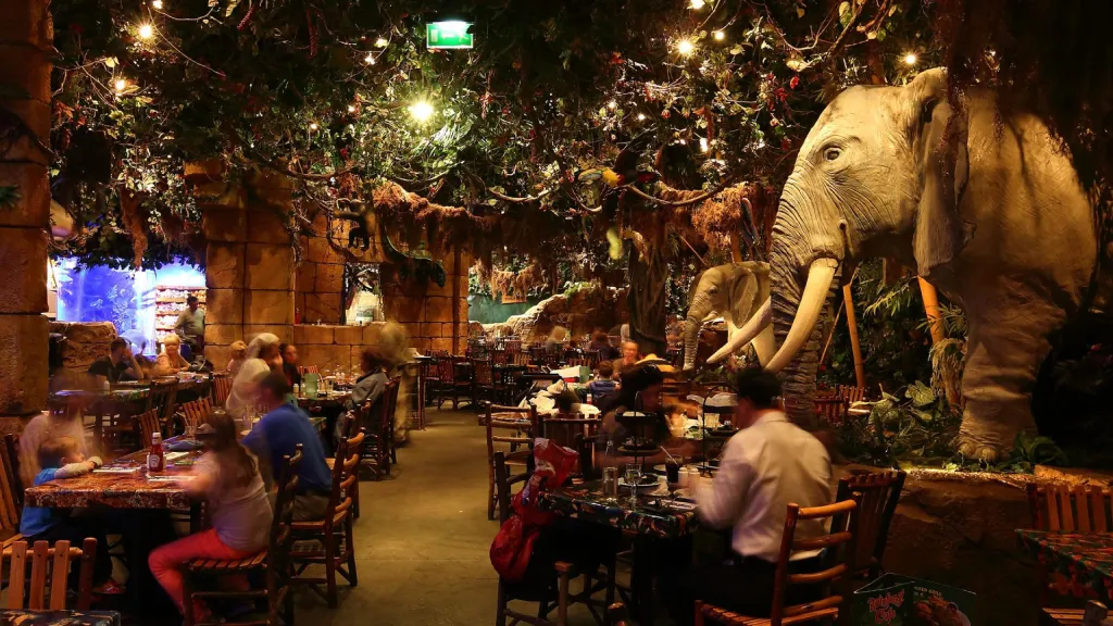 Диснейленд Париж цены Raindorest Cafe