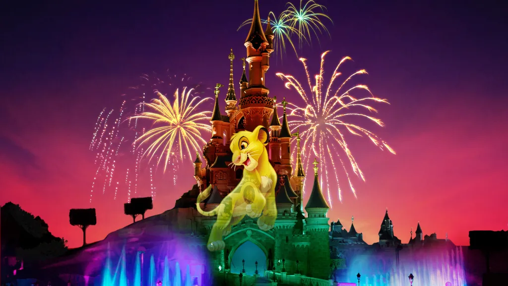 Юный Король Лев - Симба Диснейленд Париж шоу Disney Dreams Юный Король Лев - Симба