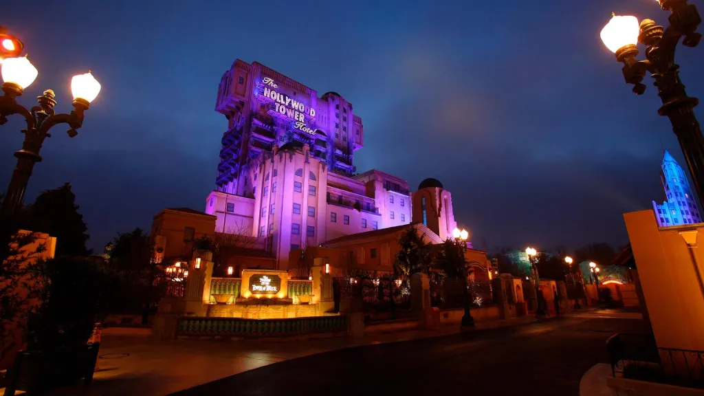 Внешний вид Twilight Zone Tower of Terror Диснейленд Париж Внешний вид Twilight Zone Tower of Terror
