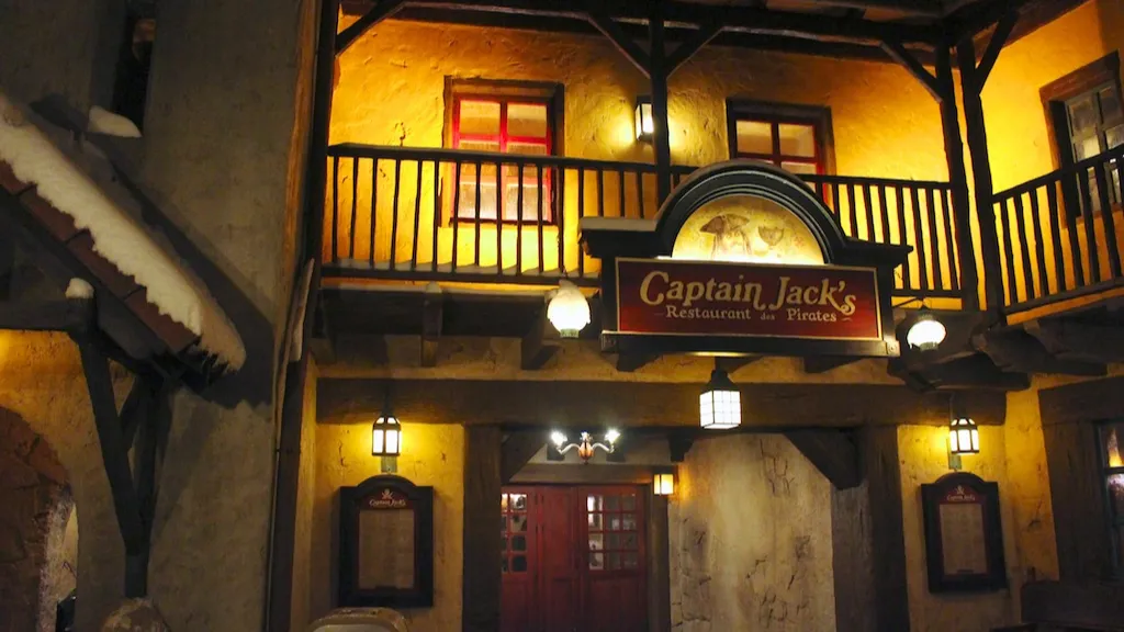 Фасад ресторана Captain Jack’s Диснейленд Париж Фасад ресторана Captain Jack’s