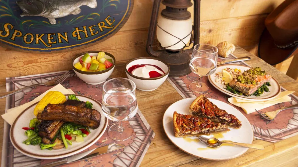 Меню ресторана Crockett’s Tavern Диснейленд Париж Меню ресторана Crockett’s Tavern