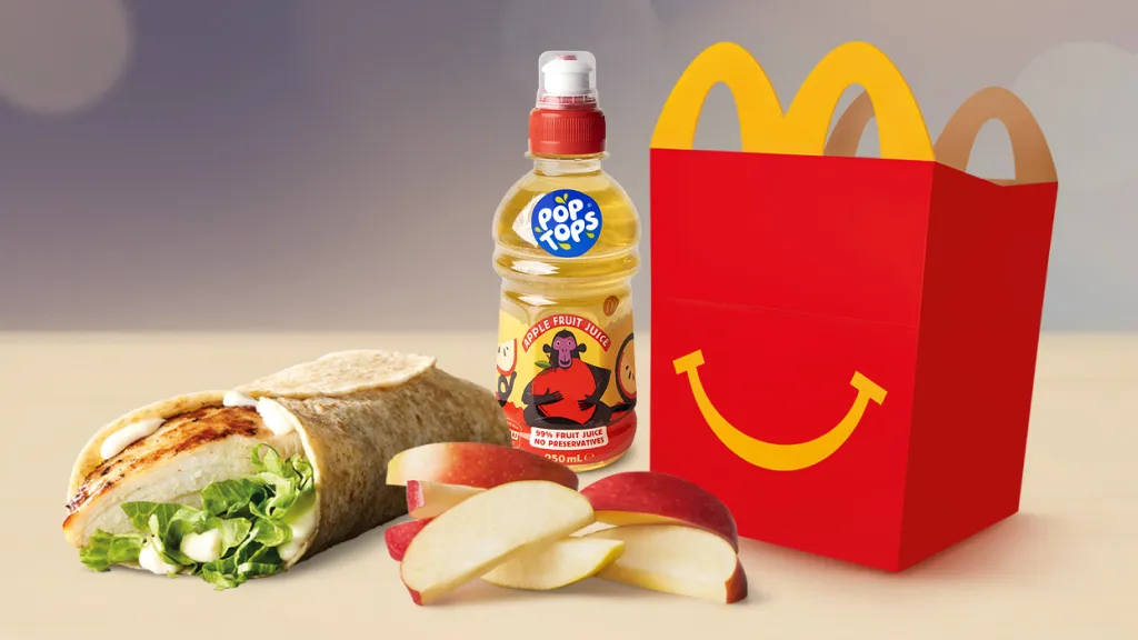 Меню в кафе-ресторан McDonald’s Диснейленд Париж Меню в кафе-ресторан McDonald’s