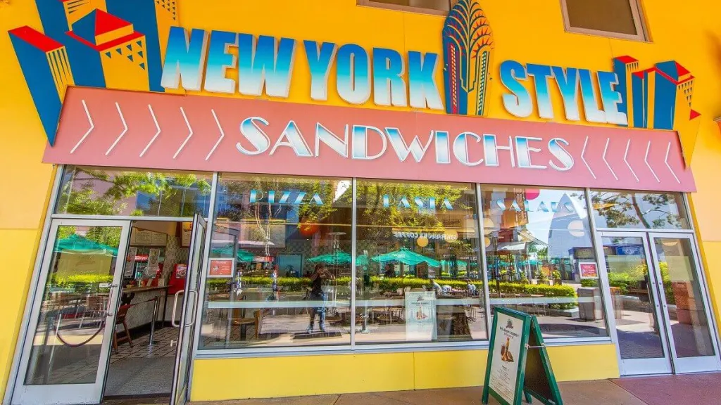 Диснейленд Париж VIP места в New York Style Sandwiches