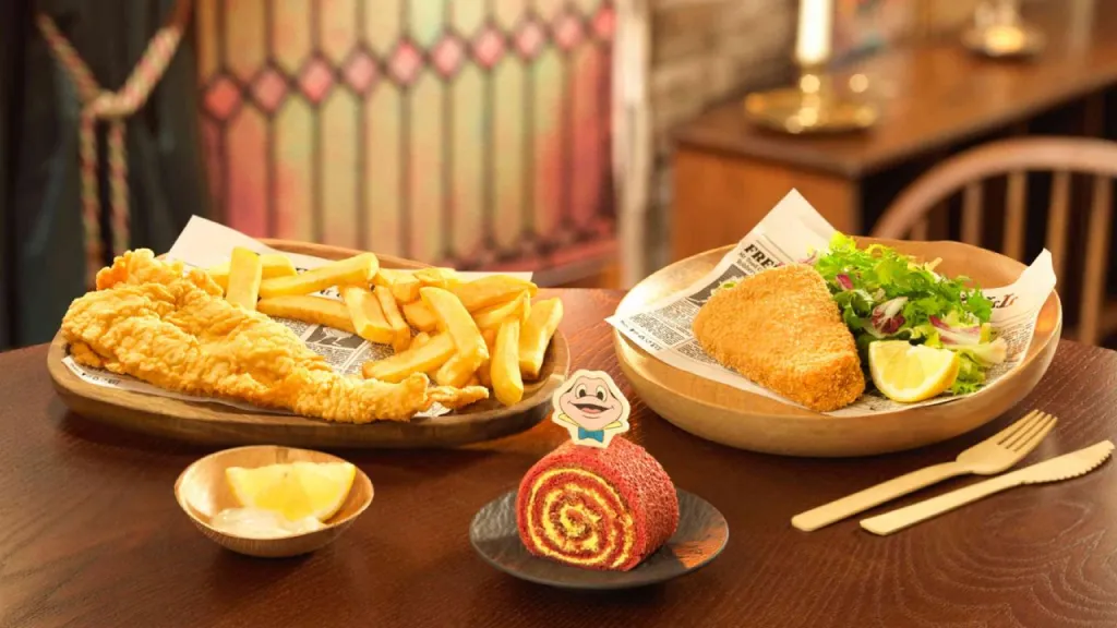 Меню в Toad Hall Restaurant Диснейленд Париж Меню в Toad Hall Restaurant