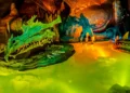 Диснейленд Париж аттракцион La Tanière du Dragon