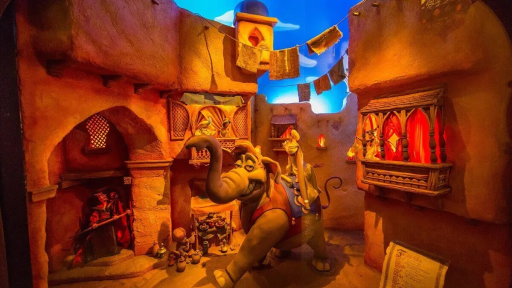 Могущественный принц Али Абабва Диснейленд Париж Le Passage Enchanté d'Aladdin Могущественный принц Али Абабва