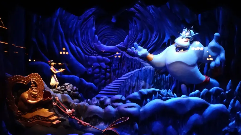 Друг Джинни Диснейленд Париж Le Passage Enchanté d'Aladdin Друг Джинни