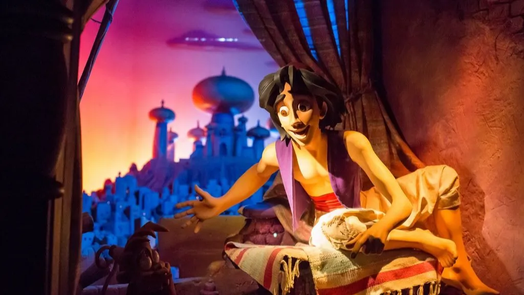 Скромное жилище Аладдина Диснейленд Париж Le Passage Enchanté d'Aladdin Скромное жилище Аладдина