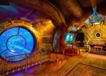 Диснейленд Париж аттракцион Les Mystères du Nautilus