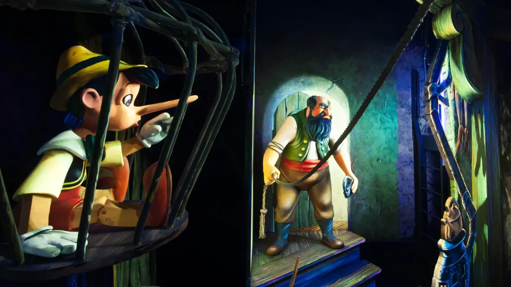 VIP гид на Les Voyages de Pinocchio Диснейленд Париж VIP гид на Les Voyages de Pinocchio