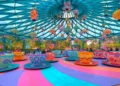Диснейленд Париж аттракцион Mad Hatter’s Tea Cups