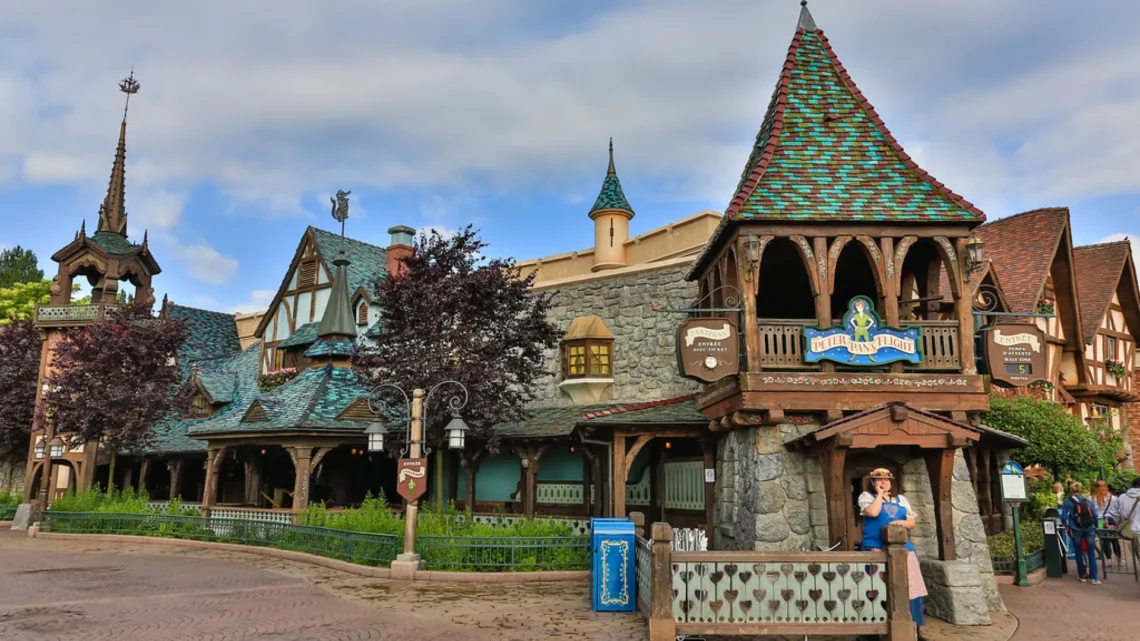 Диснейленд Париж аттракцион Peter Pan's Flight