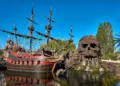 Диснейленд Париж аттракцион Pirate Galleon