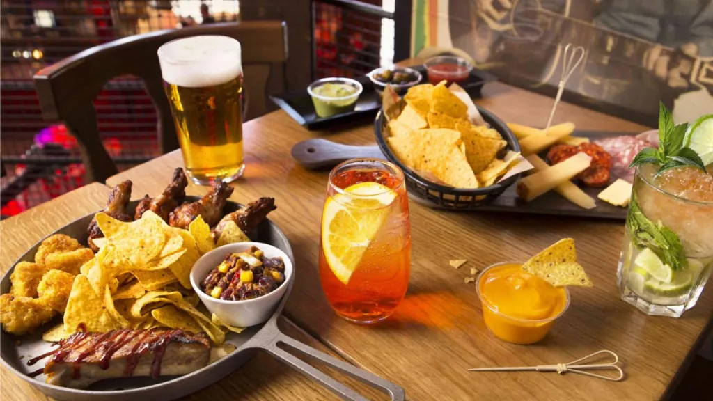 Диснейленд Париж Меню в Billy Bob’s Country Western Saloon