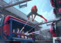 Диснейленд Париж аттракцион Spiderman W.E.B. Adventure