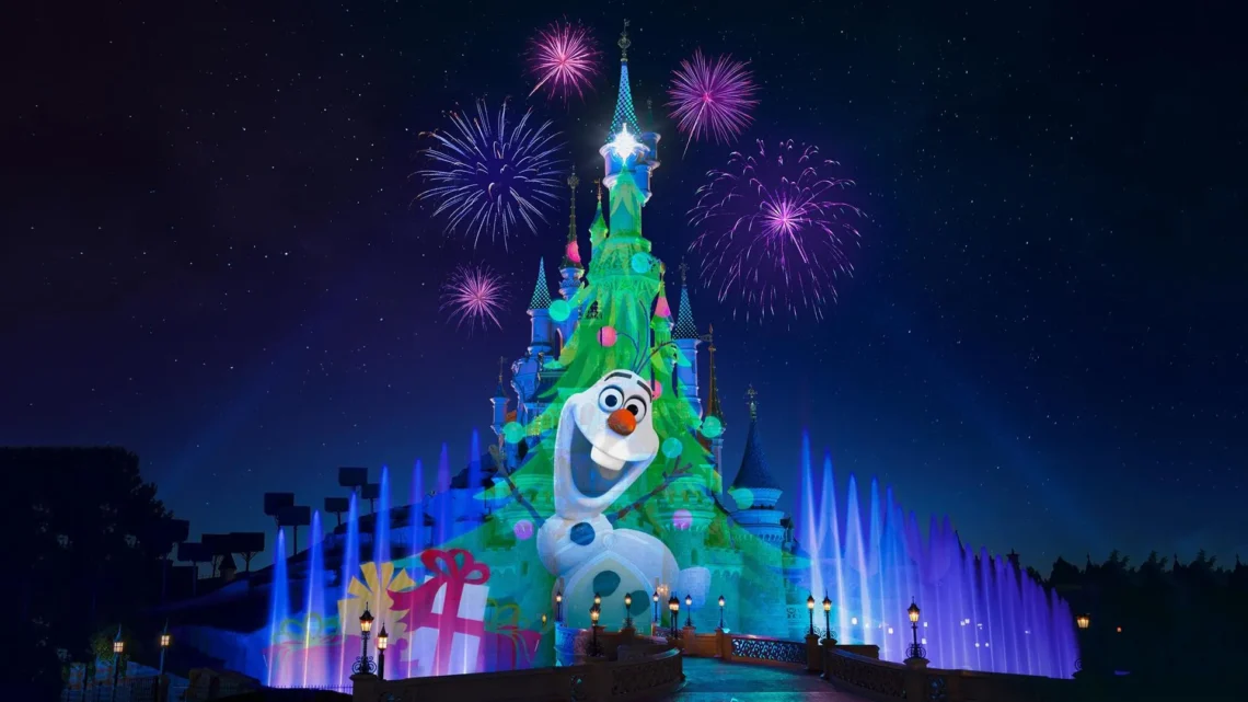 Диснейленд Париж Диснеевские мечты о Рождестве • Disney Dreams! of Christmas в Диснейленд Париж • Ночное шоу Disney Dreams в парижском Диснее.