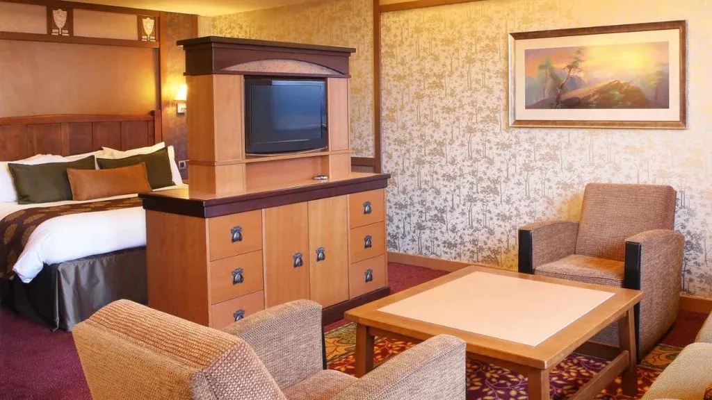 Клубный люкс Disney Sequoia Lodge Диснейленд Париж Клубный люкс Disney Sequoia Lodge
