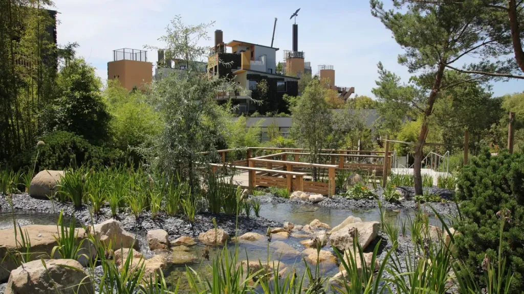 Диснейленд Париж Сады в отеле Les Villages Nature