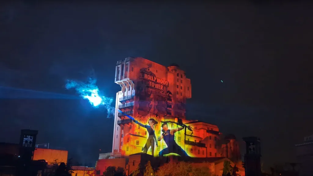 Черная Вдова и Соколиный Глаз Диснейленд Париж Avengers: Power the Night Черная Вдова и Соколиный Глаз