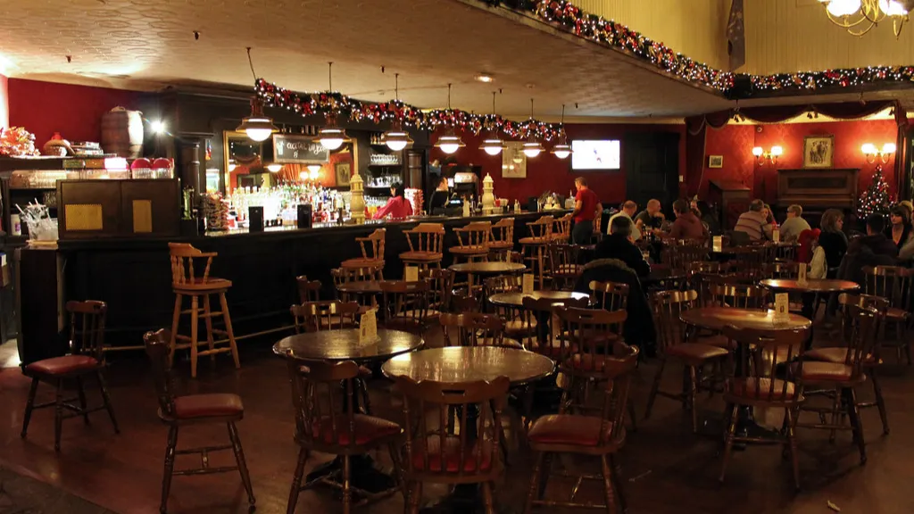 Бар Red Garter Saloon Диснейленд Париж Бар Red Garter Saloon