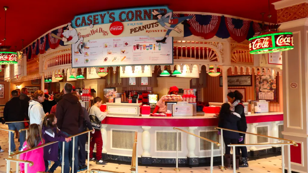 Кафе Casey’s Corner Диснейленд Париж Кафе Casey’s Corner