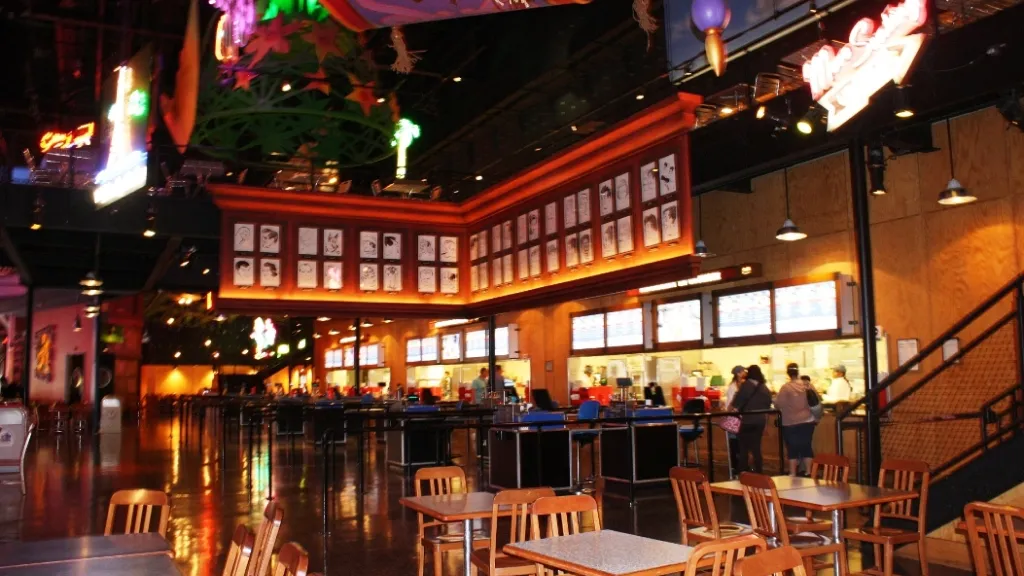 Кафе Restaurant en Coulisse Диснейленд Париж Кафе Restaurant en Coulisse