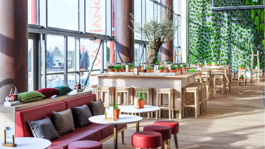 Кафе Vapiano Диснейленд Париж Кафе Vapiano