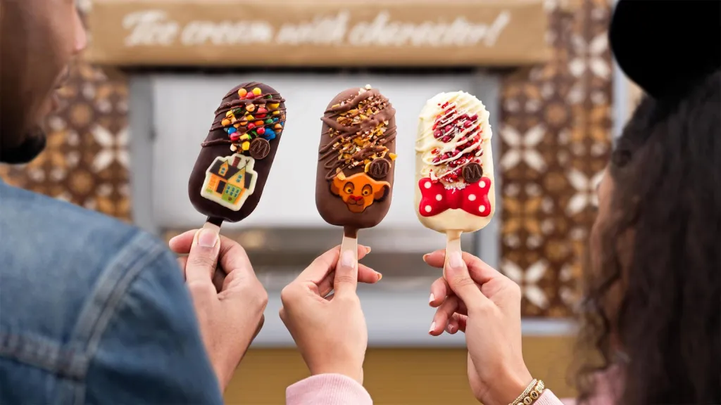 Диснейленд Париж Фудтрак Ice Cream Creations