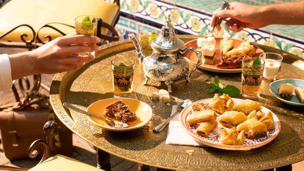 Десерты в ресторане Agrabah Café Диснейленд Париж Десерты в ресторане Agrabah Café