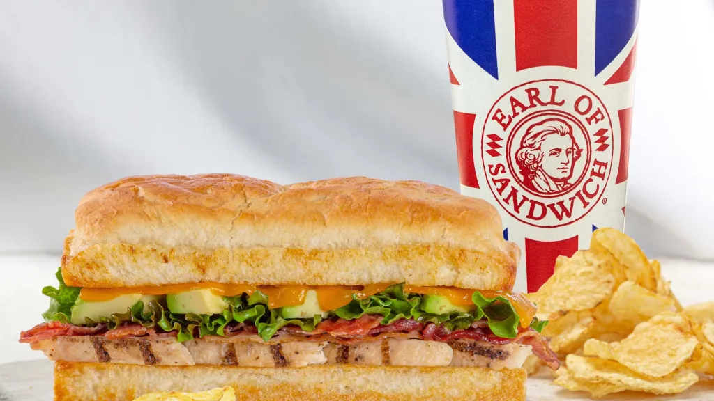 Диснейленд Париж Классическое меню кафе Earl of Sandwich