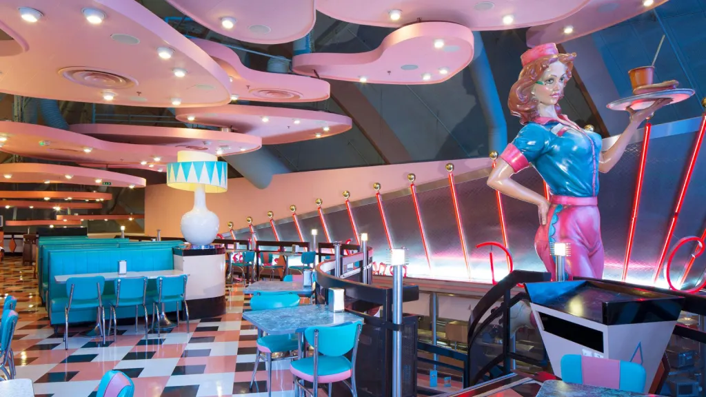 Диснейленд Париж Ресторан Annette’s Diner