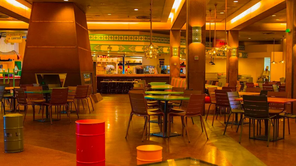 Диснейленд Париж Интерьер бара Rio Grande Bar