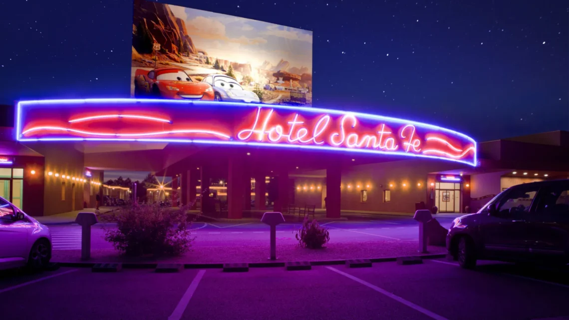 Диснейленд Париж отель Hotel Santa Fe • Отель Hotel Santa Fe в Диснейленд Париж • Отель Hotel Santa Fe в парижском Диснейленде.