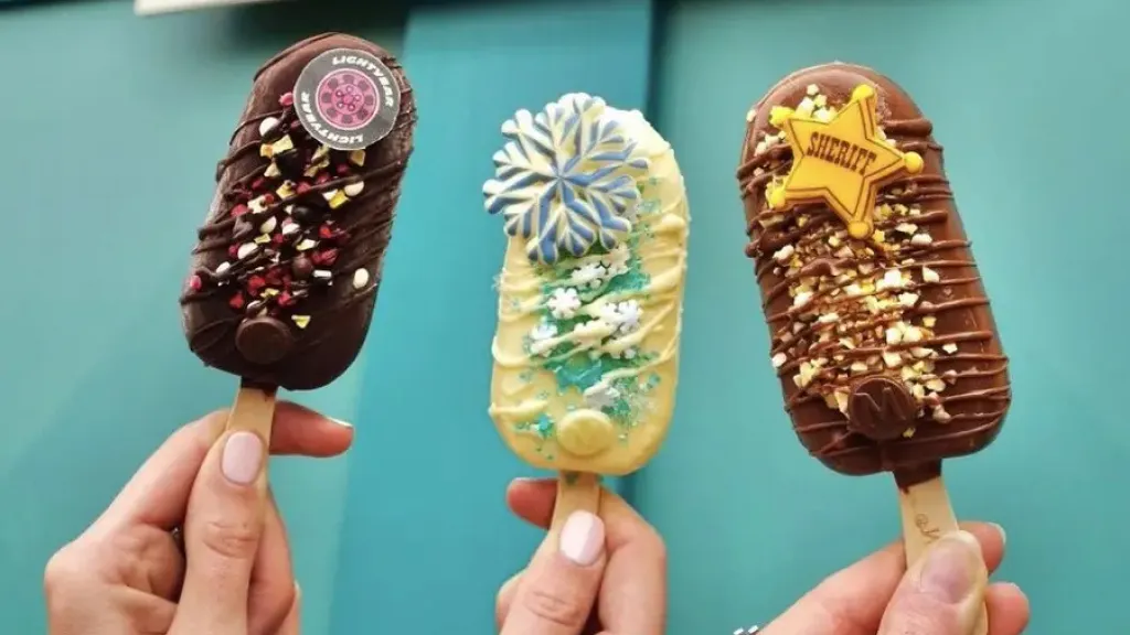 Вкусное меню Ice Cream Creations Диснейленд Париж Вкусное меню Ice Cream Creations