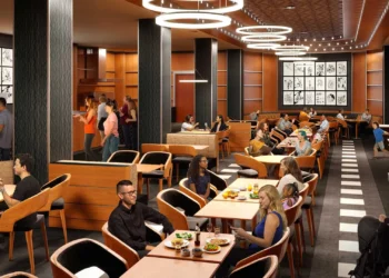Диснейленд Париж Downtown Restaurant • Ресторан Ресторан в центре города в Диснейленд Париж • Downtown Restaurant в парижском Диснейленде.
