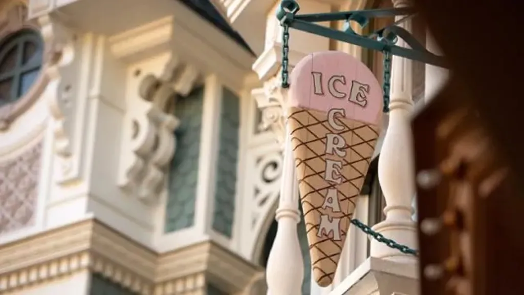 Диснейленд Париж Меню The Ice Cream Company