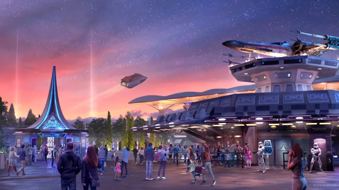 Асока Тано из Зведных войн станет частью аттракционна Star Tours: The Adventures Continue в парижском Диснейленде весной 2024 года.