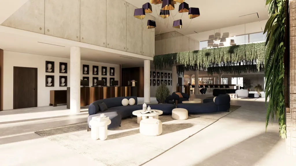 Лобби-ресепшн отеля Ki Space Hotel & Spa Диснейленд Париж Лобби-ресепшн отеля Ki Space Hotel & Spa