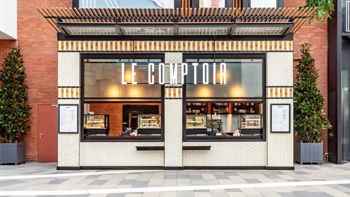 Диснейленд Париж Le Comptoir • Киоск Le Comptoir в Диснейленд Париж • Лавка Le Comptoir в парижском Диснейленде.
