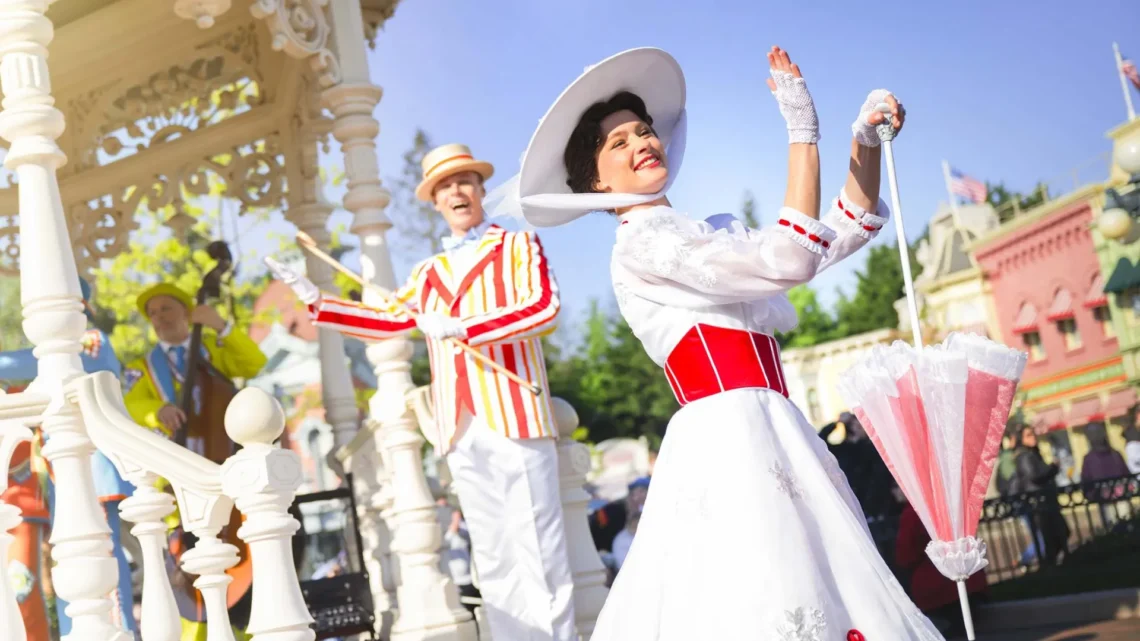 Диснейленд Париж Мэри Поппинс и жемчужная группа • Шоу Mary Poppins and the Pearly Band • Мэри Поппинс в парижском Диснейленде